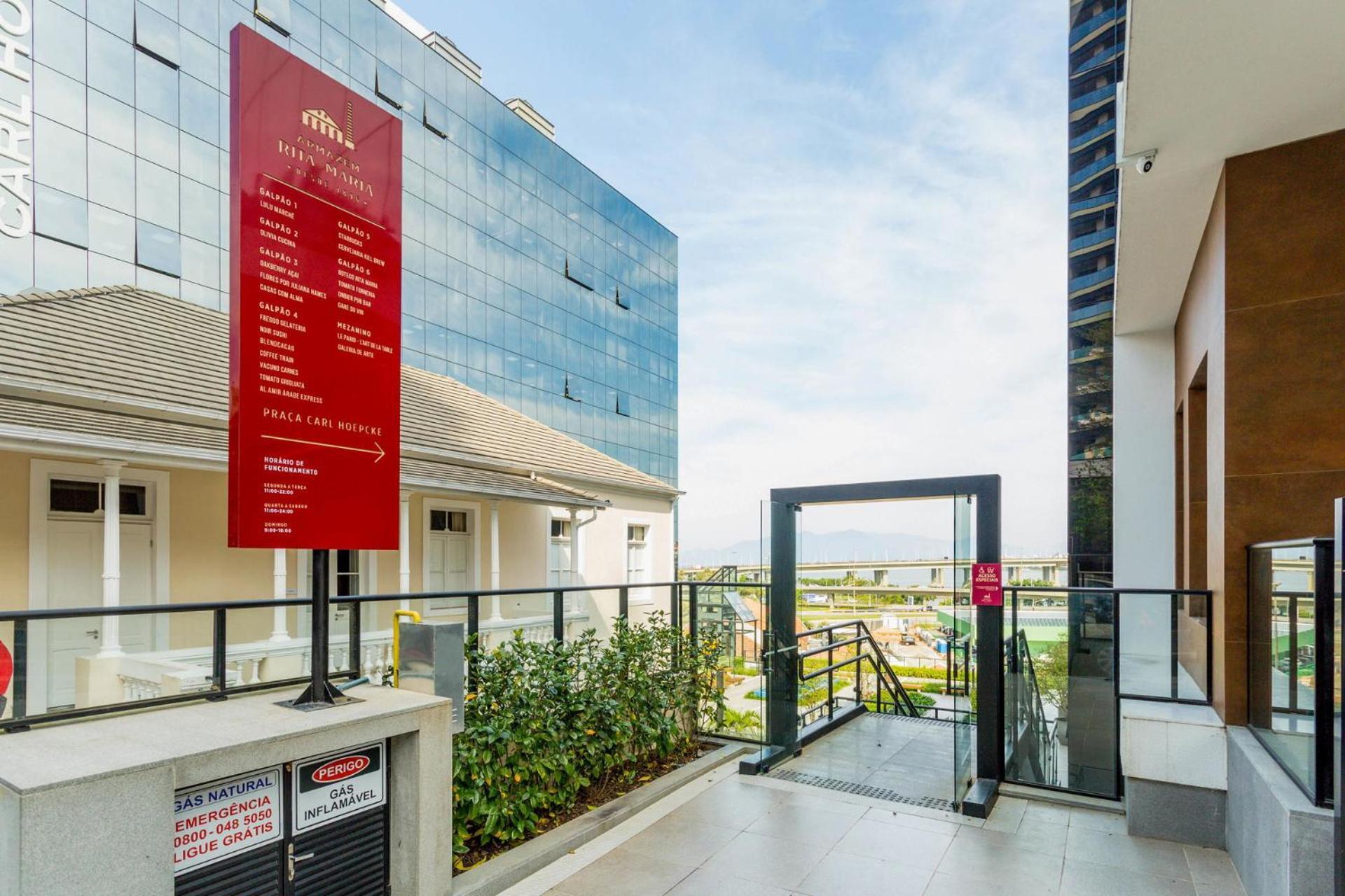 P1254: Moderno E Confortavel No Centro Флорианополис Экстерьер фото